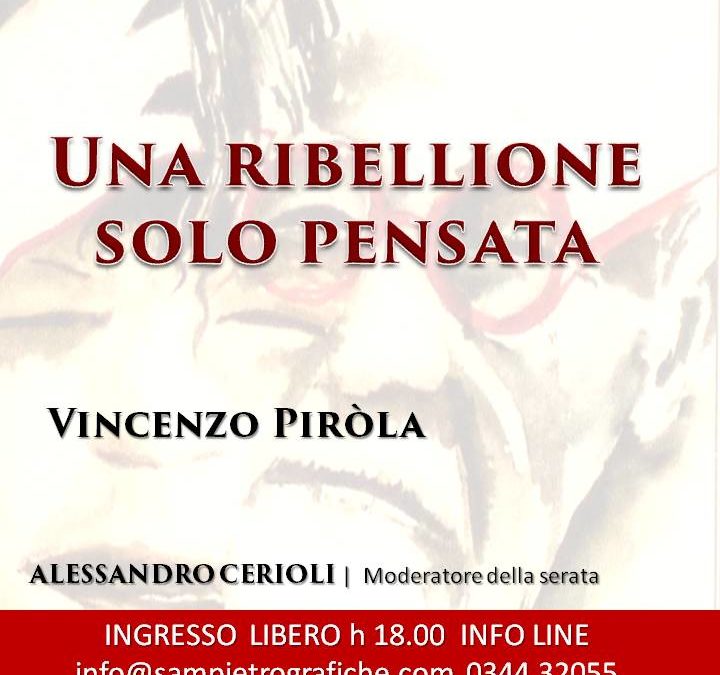 Presentazione letteraria: Una Ribellione solo Pensata