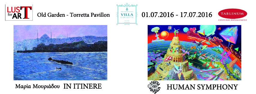 LUST FOR ART 2016 : Joakim Hansén and Maria Mouriadou at Villa Carlotta
