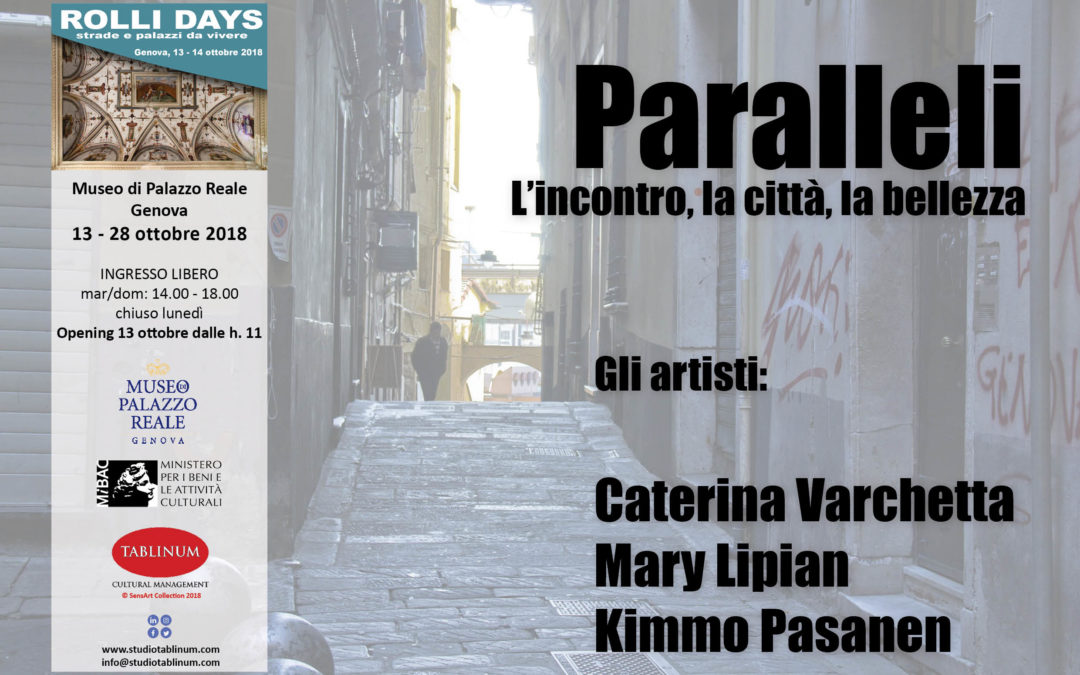 SensArt: Paralleli. L'incontro, la città, la bellezza